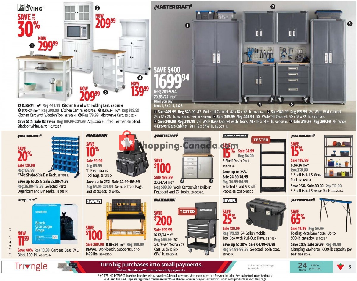 Canadian Tire flyer from Friday January 20, 2023 to Thursday January 26, 2023 - page 4