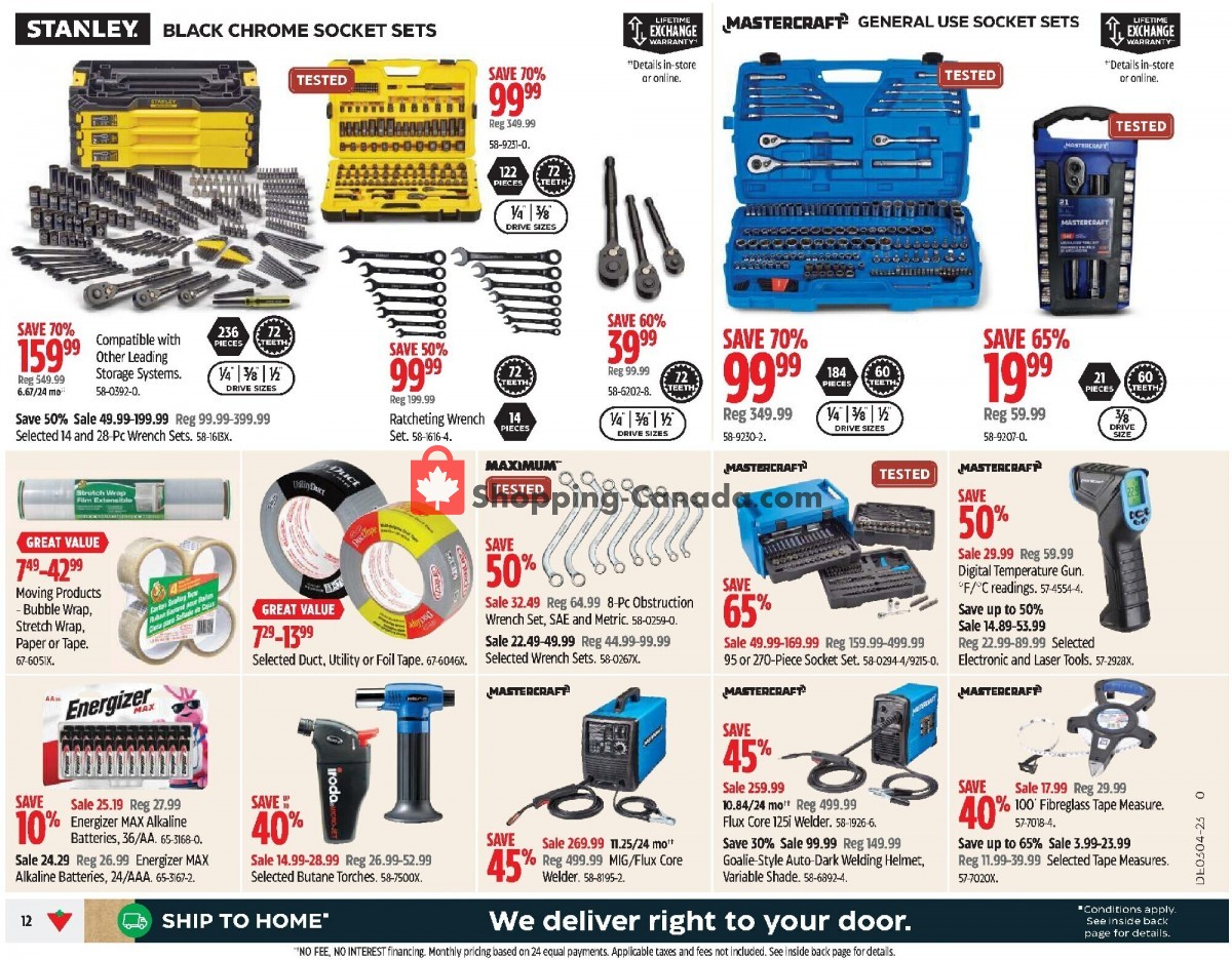 Canadian Tire flyer from Friday January 20, 2023 to Thursday January 26, 2023 - page 11