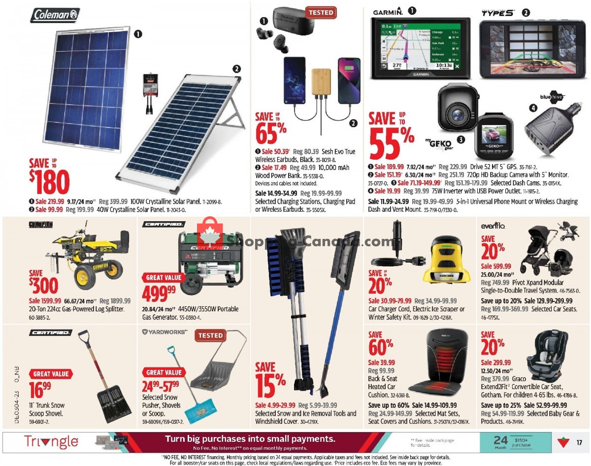 Canadian Tire flyer from Friday January 20, 2023 to Thursday January 26, 2023 - page 16