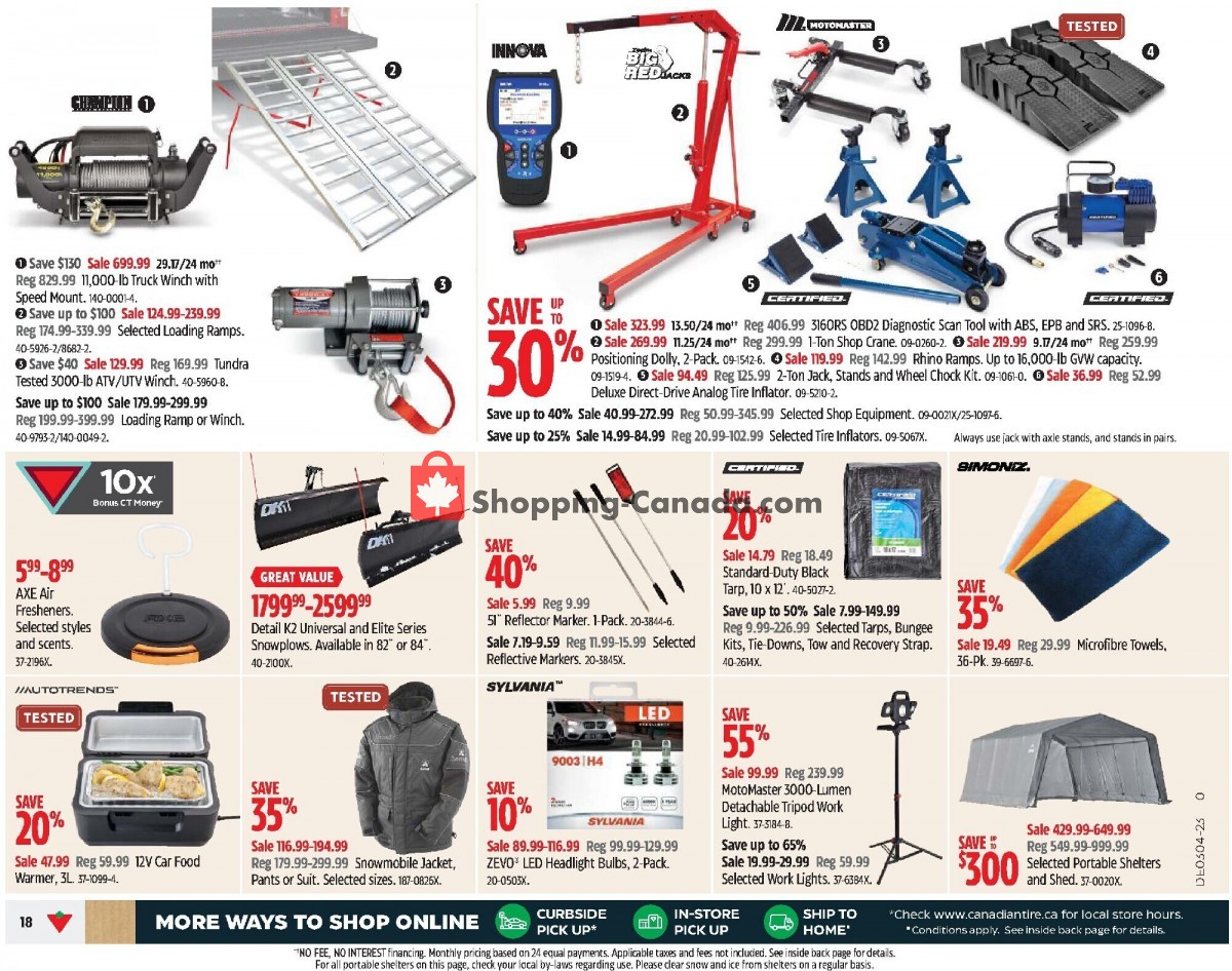 Canadian Tire flyer from Friday January 20, 2023 to Thursday January 26, 2023 - page 17