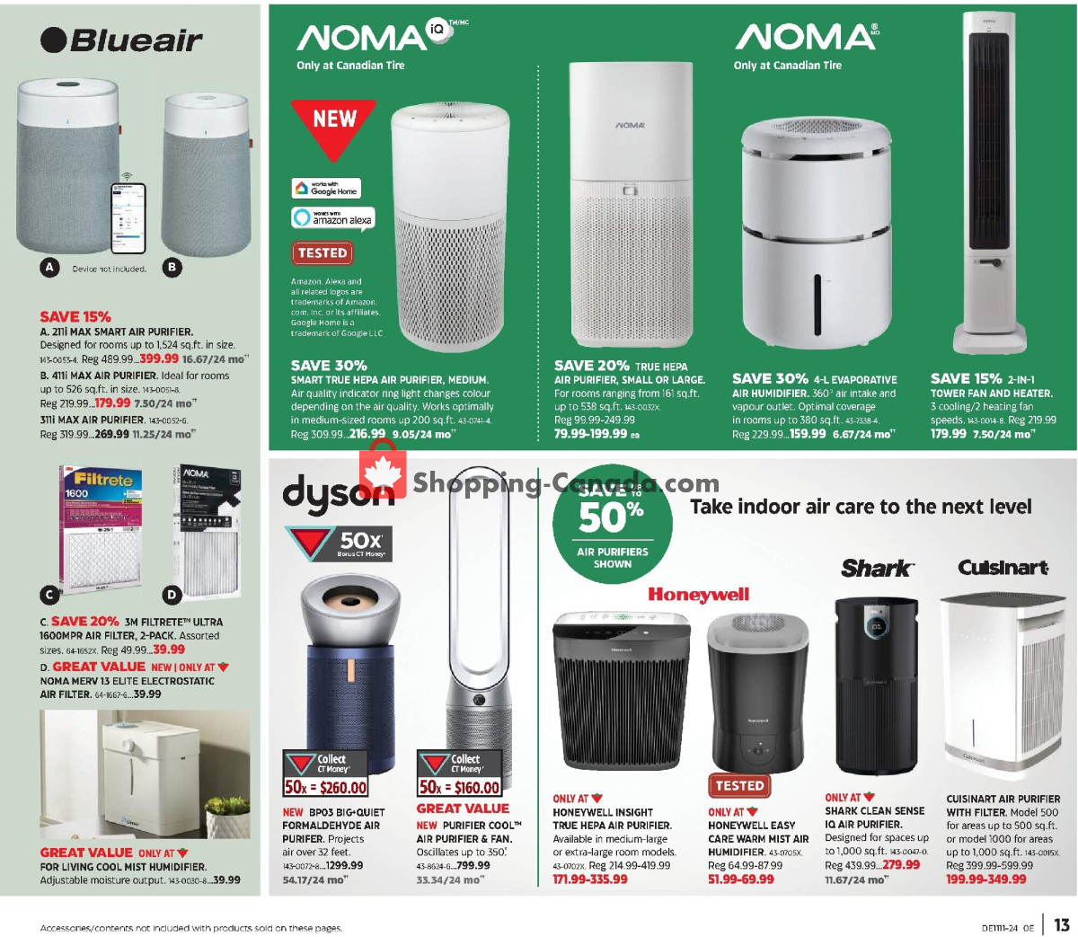 Canadian Tire flyer from Thursday March 7, 2024 to Wednesday March 27, 2024 - page 13