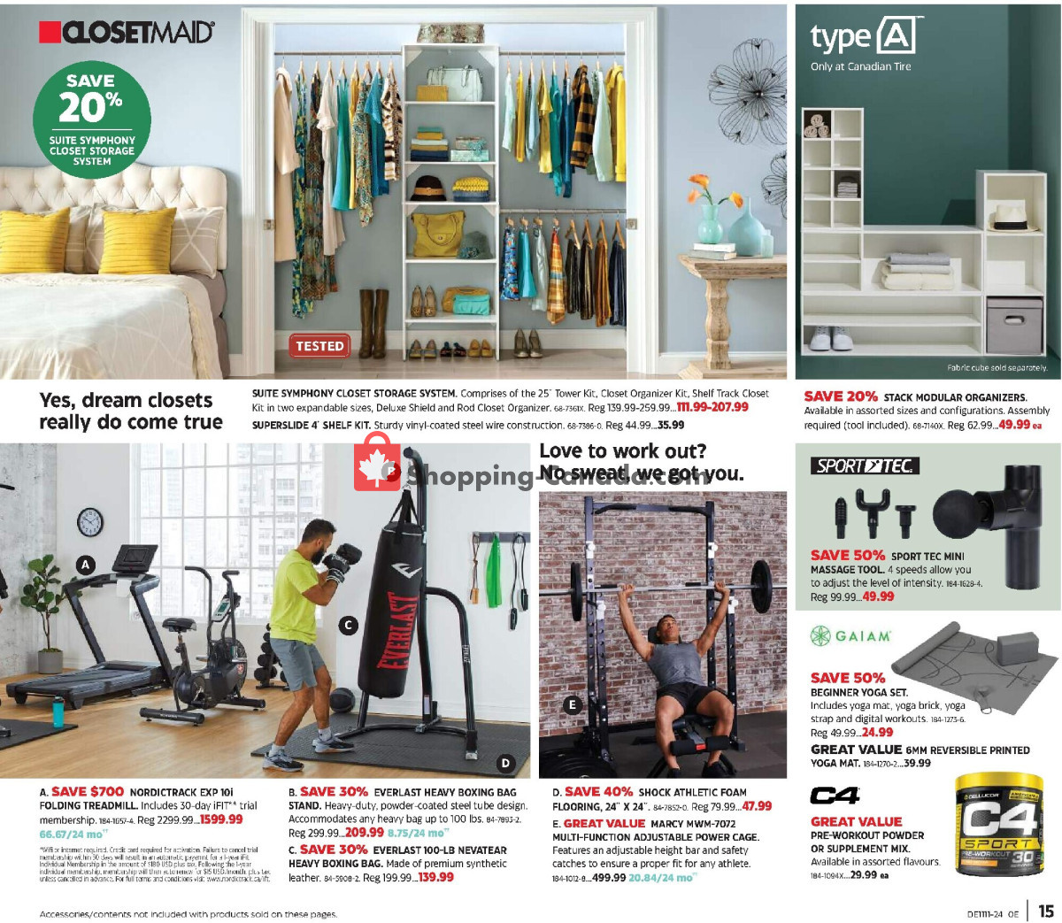 Canadian Tire flyer from Thursday March 7, 2024 to Wednesday March 27, 2024 - page 15