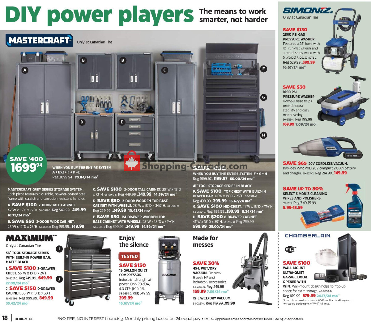 Canadian Tire flyer from Thursday March 7, 2024 to Wednesday March 27, 2024 - page 18