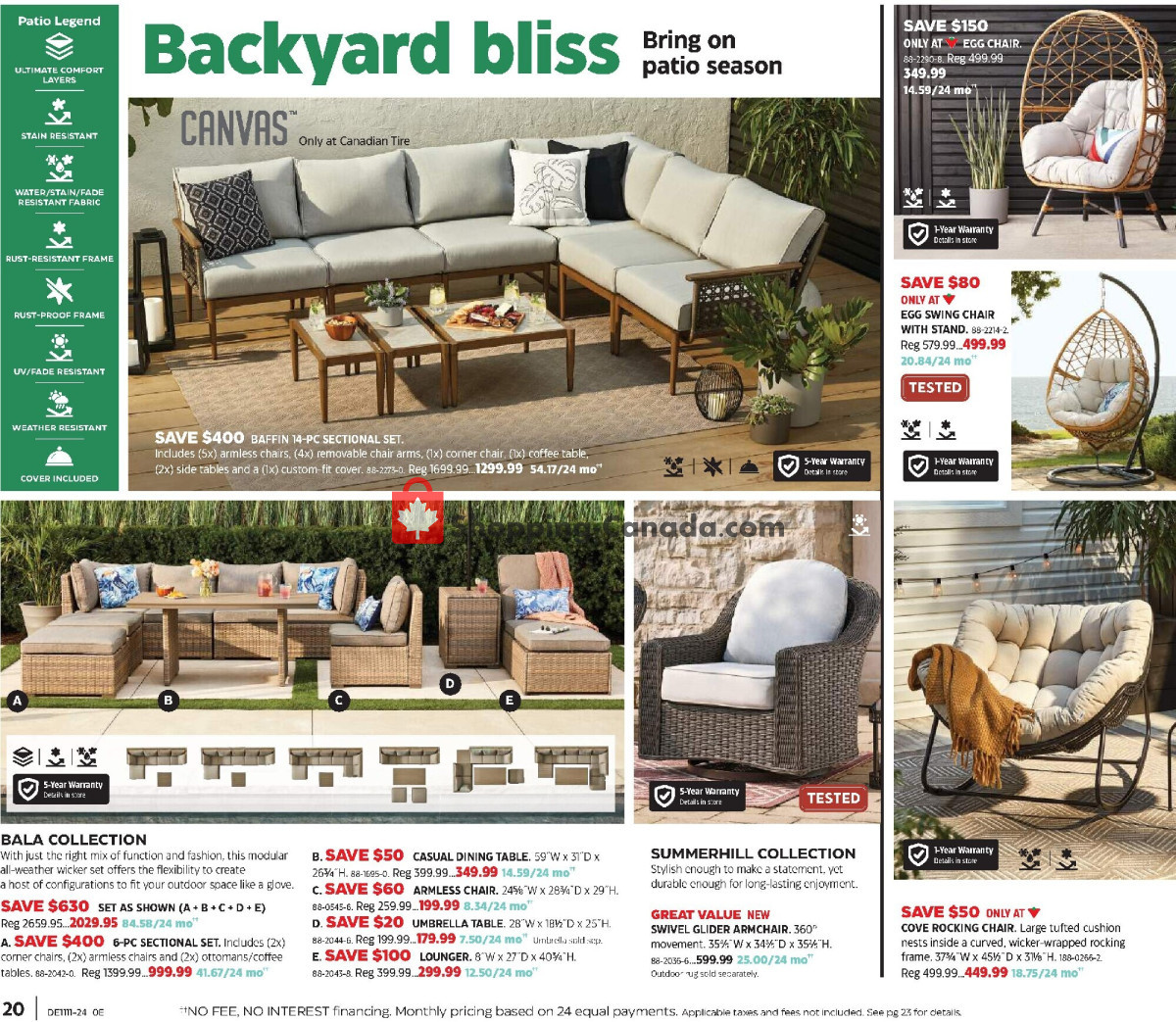 Canadian Tire flyer from Thursday March 7, 2024 to Wednesday March 27, 2024 - page 20