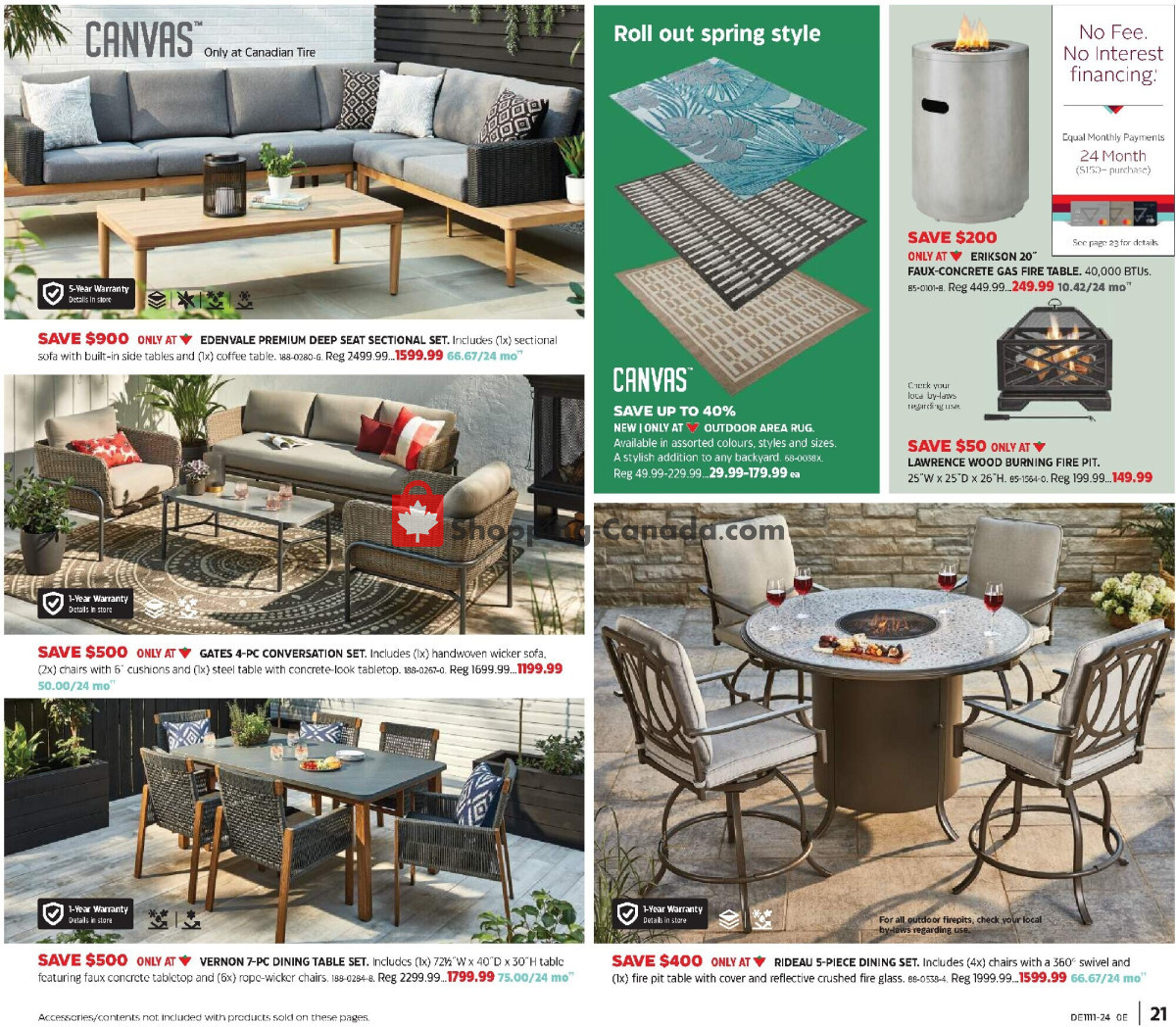 Canadian Tire flyer from Thursday March 7, 2024 to Wednesday March 27, 2024 - page 21