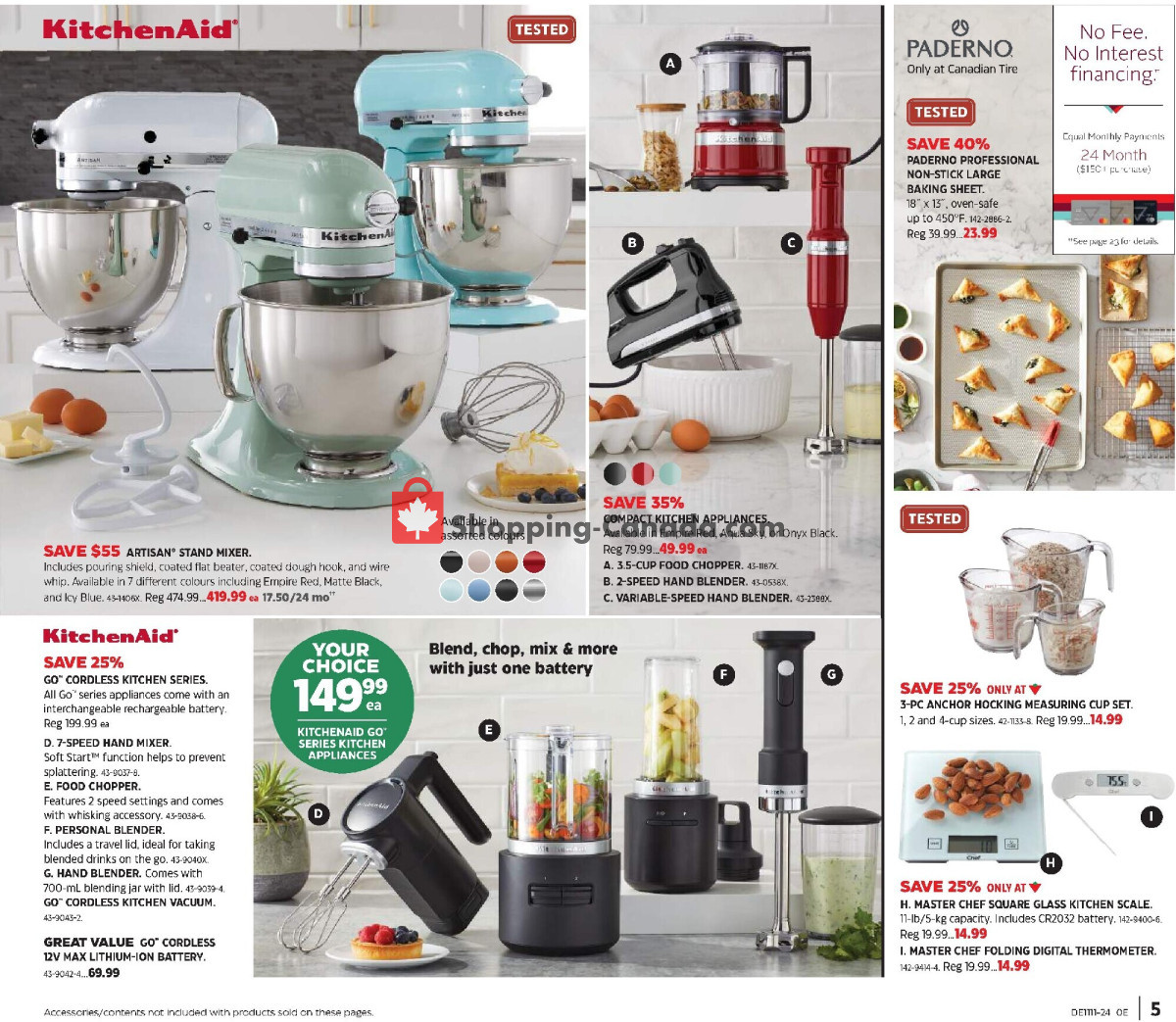 Canadian Tire flyer from Thursday March 7, 2024 to Wednesday March 27, 2024 - page 5