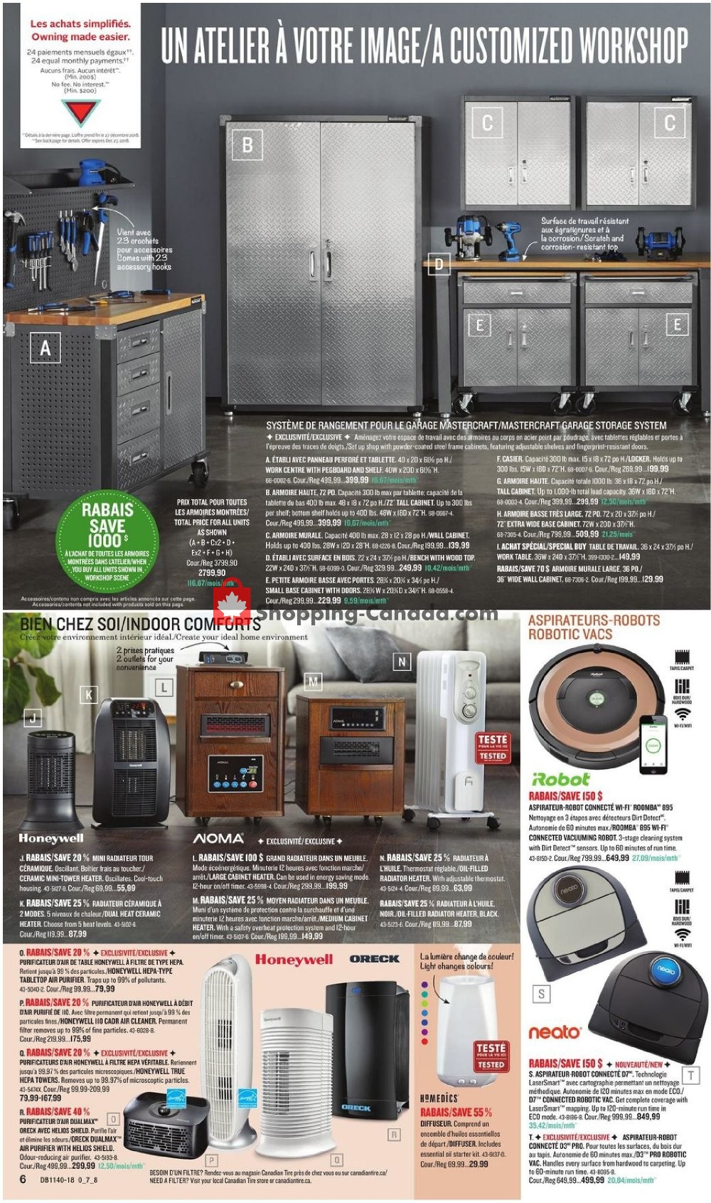Canadian Tire flyer from Friday September 28, 2018 to Thursday October 18, 2018 - page 6