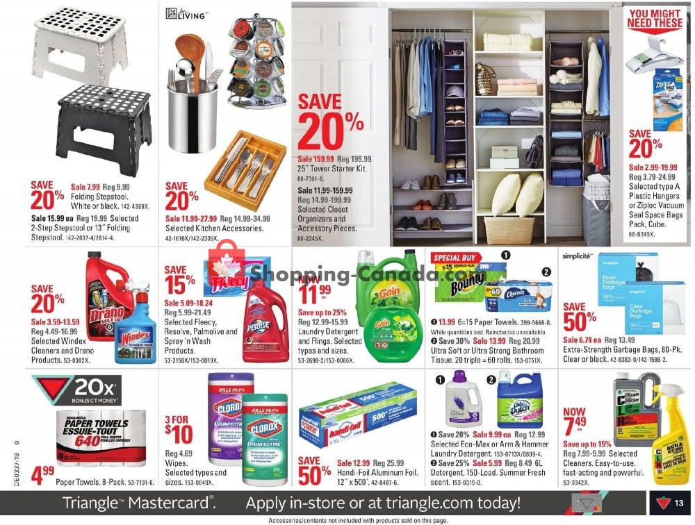 Canadian Tire flyer from Friday September 6, 2019 to Thursday September 12, 2019 - page 13