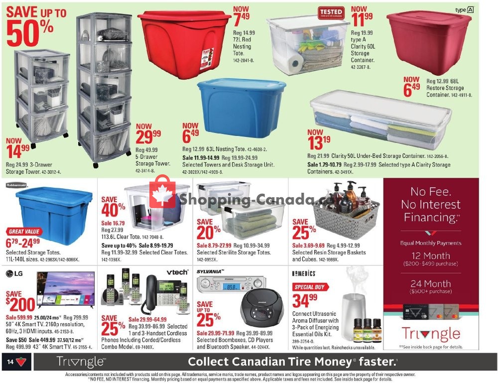 Canadian Tire flyer from Friday September 6, 2019 to Thursday September 12, 2019 - page 14