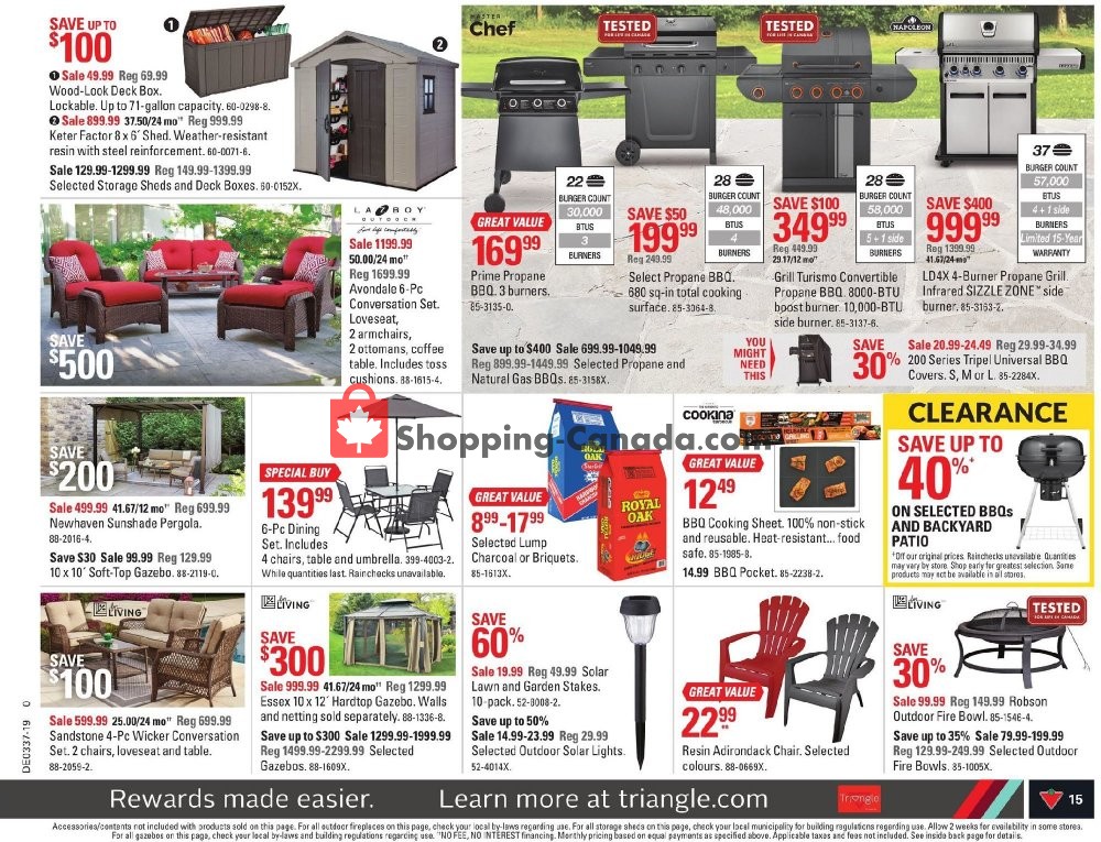 Canadian Tire flyer from Friday September 6, 2019 to Thursday September 12, 2019 - page 15