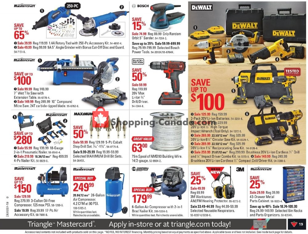 Canadian Tire flyer from Friday September 6, 2019 to Thursday September 12, 2019 - page 19