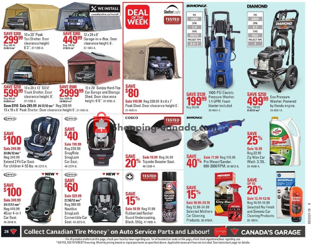 Canadian Tire flyer from Friday September 6, 2019 to Thursday September 12, 2019 - page 26