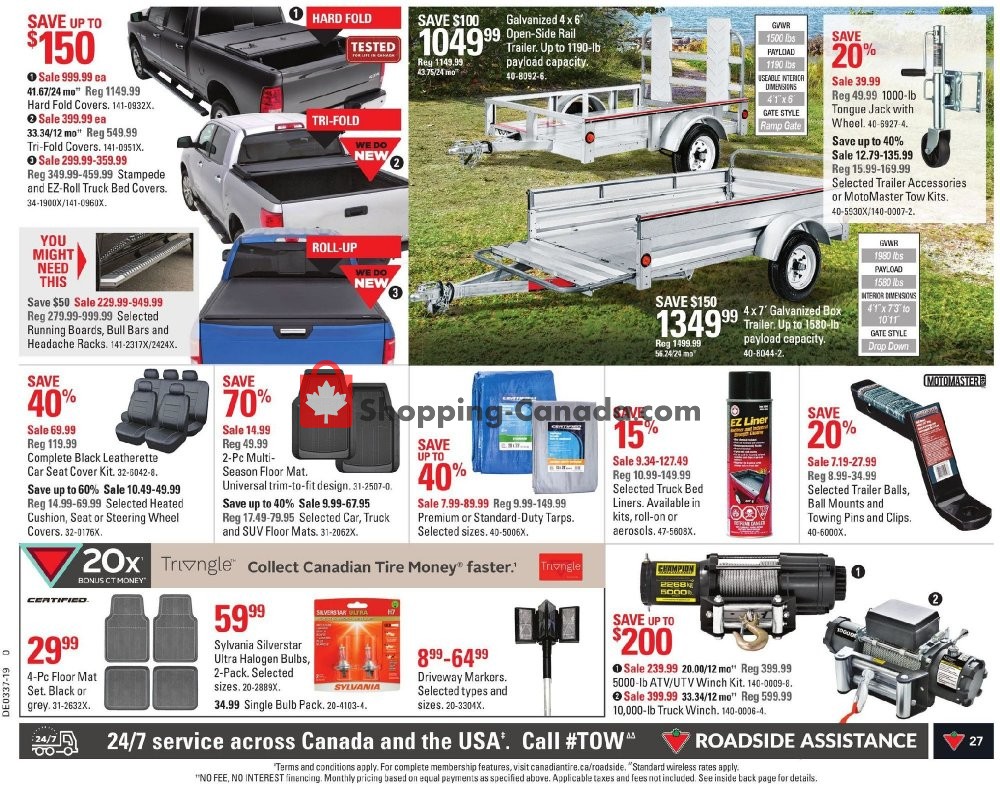 Canadian Tire flyer from Friday September 6, 2019 to Thursday September 12, 2019 - page 27