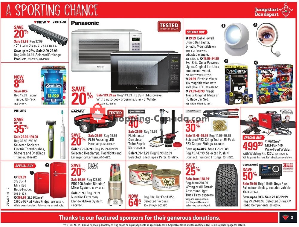 Canadian Tire flyer from Friday September 6, 2019 to Thursday September 12, 2019 - page 3