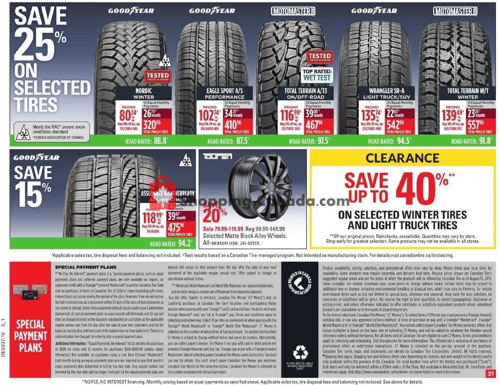Canadian Tire flyer from Friday September 6, 2019 to Thursday September 12, 2019 - page 31