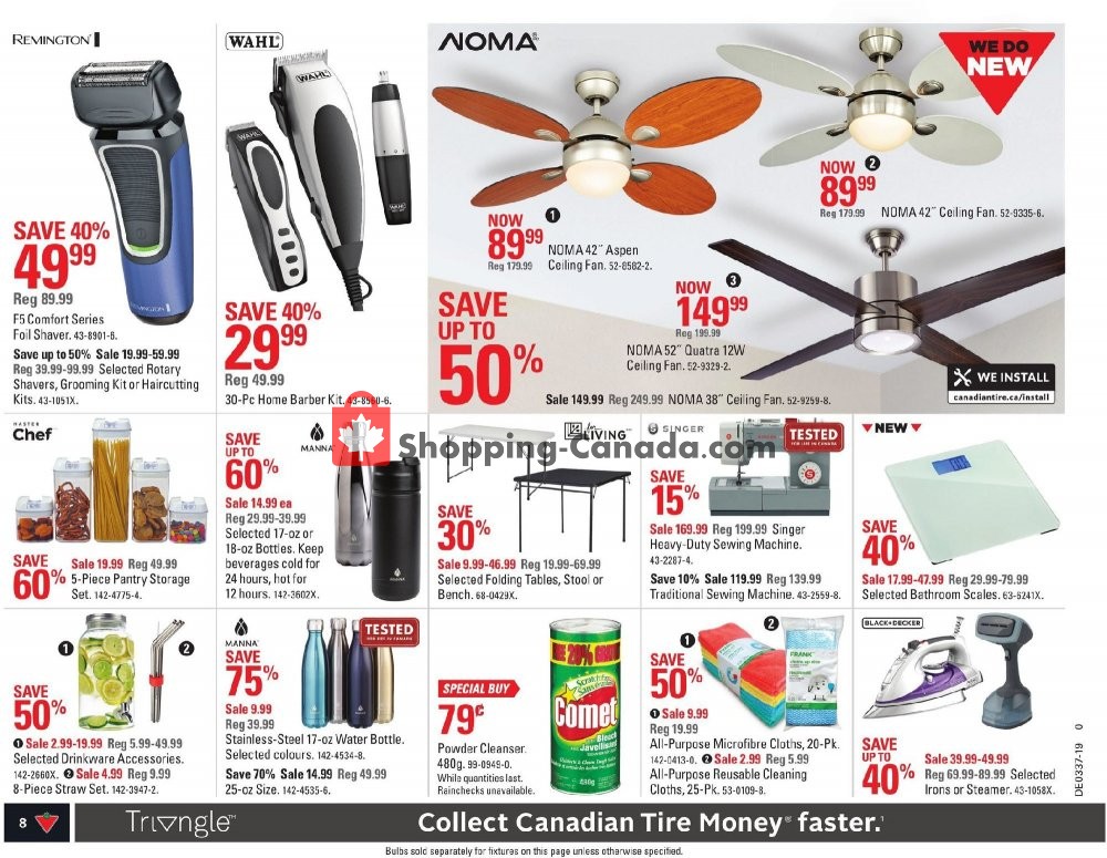 Canadian Tire flyer from Friday September 6, 2019 to Thursday September 12, 2019 - page 8