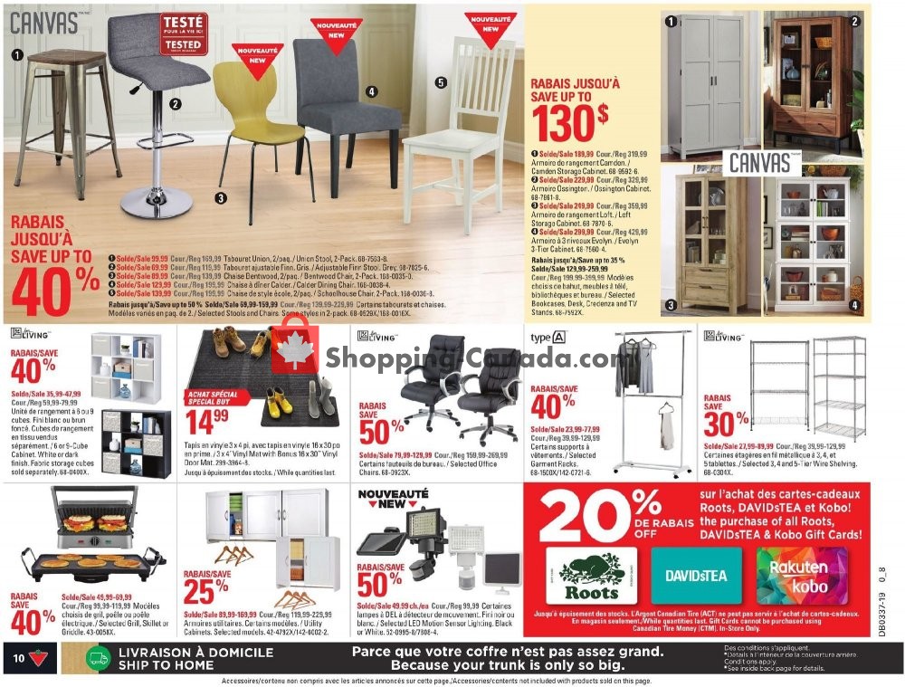 Canadian Tire flyer from Thursday September 5, 2019 to Wednesday September 11, 2019 - page 10