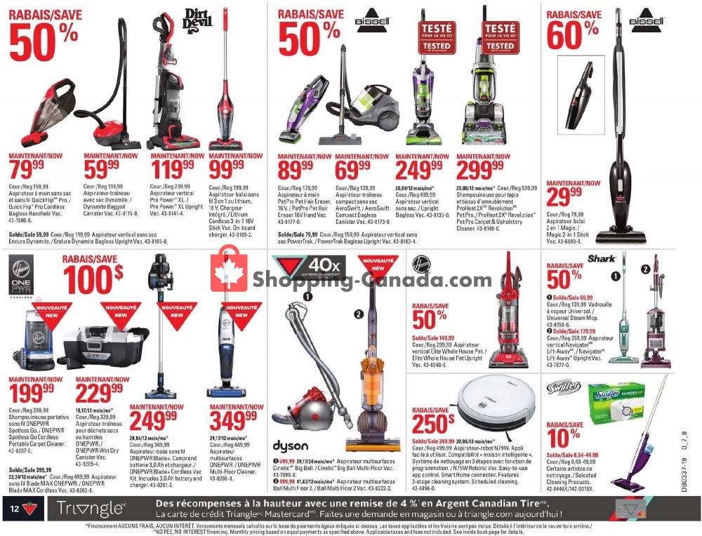 Canadian Tire flyer from Thursday September 5, 2019 to Wednesday September 11, 2019 - page 12
