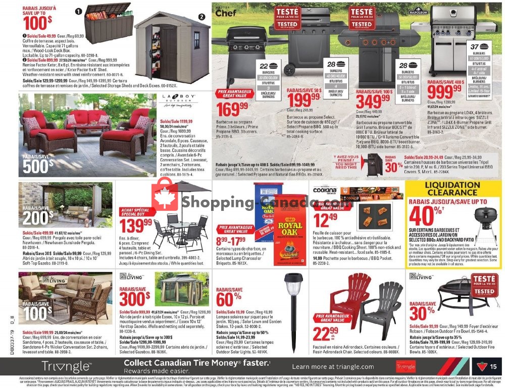 Canadian Tire flyer from Thursday September 5, 2019 to Wednesday September 11, 2019 - page 15