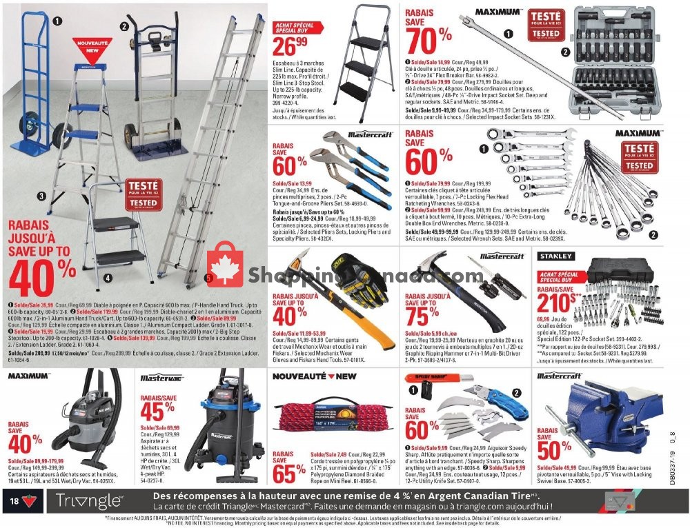 Canadian Tire flyer from Thursday September 5, 2019 to Wednesday September 11, 2019 - page 18