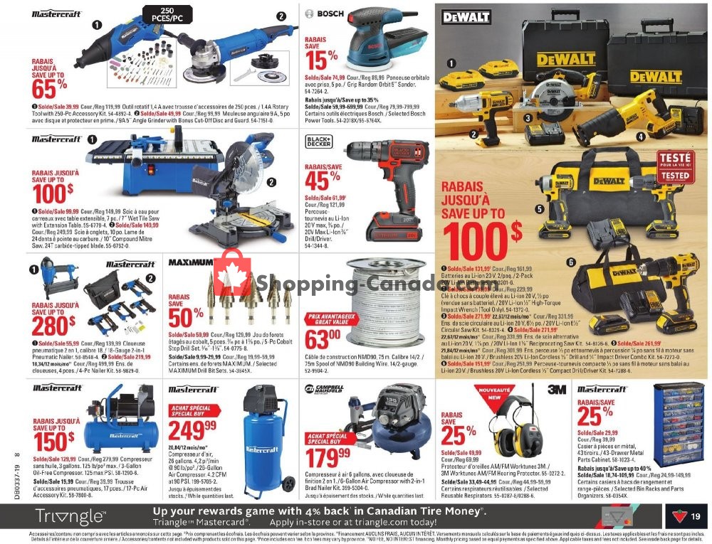 Canadian Tire flyer from Thursday September 5, 2019 to Wednesday September 11, 2019 - page 19