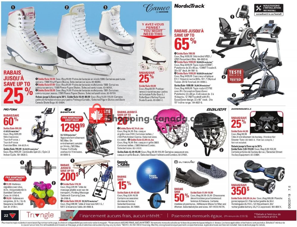 Canadian Tire flyer from Thursday September 5, 2019 to Wednesday September 11, 2019 - page 22