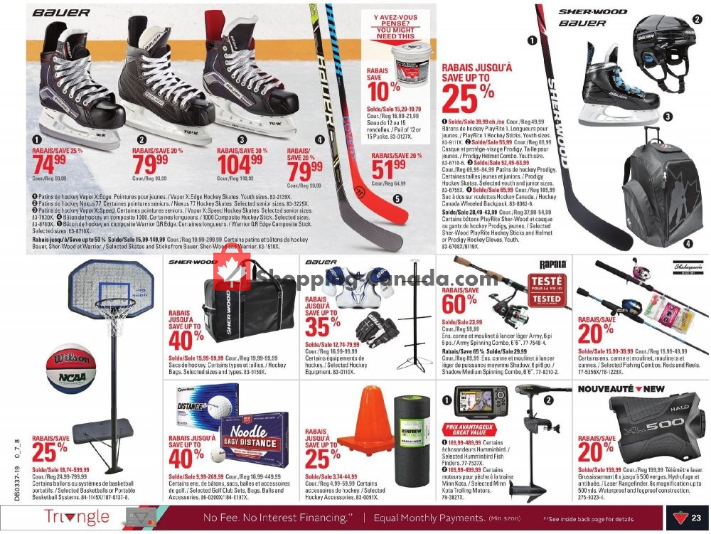 Canadian Tire flyer from Thursday September 5, 2019 to Wednesday September 11, 2019 - page 23