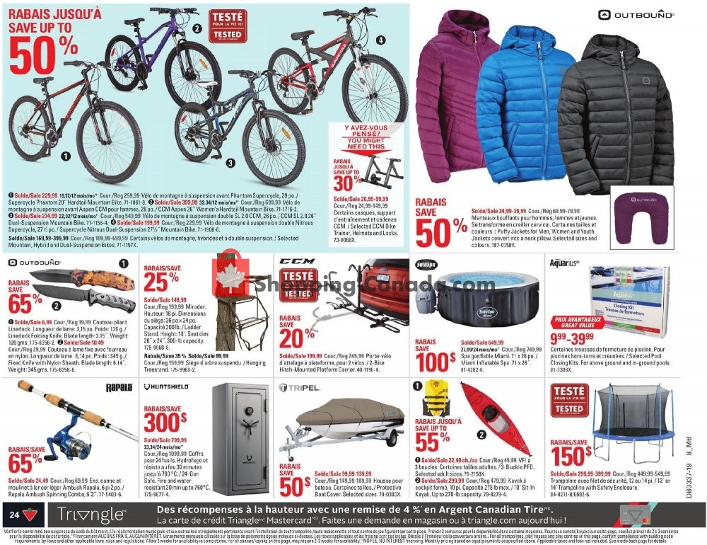 Canadian Tire flyer from Thursday September 5, 2019 to Wednesday September 11, 2019 - page 24