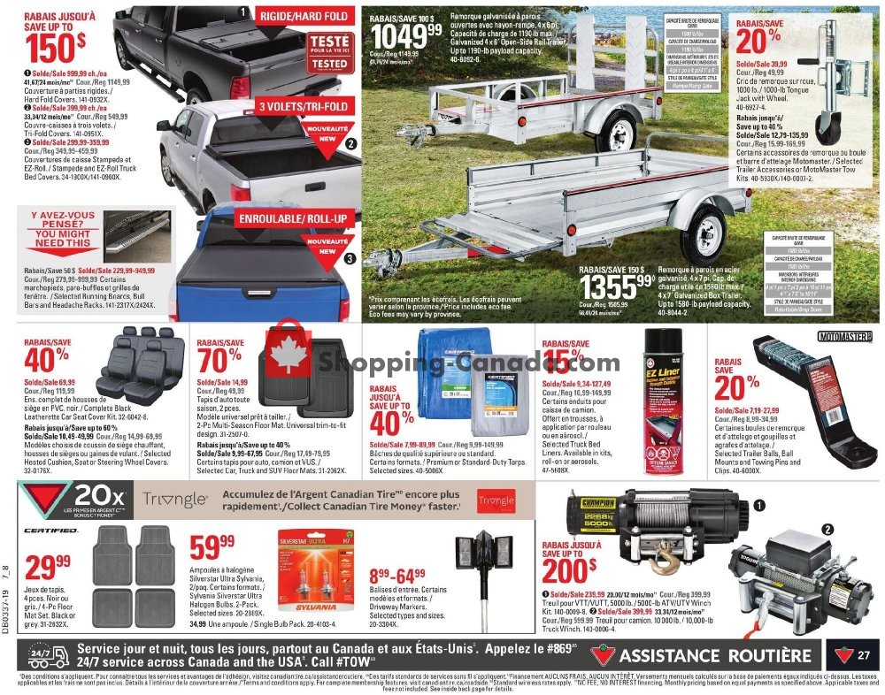 Canadian Tire flyer from Thursday September 5, 2019 to Wednesday September 11, 2019 - page 27