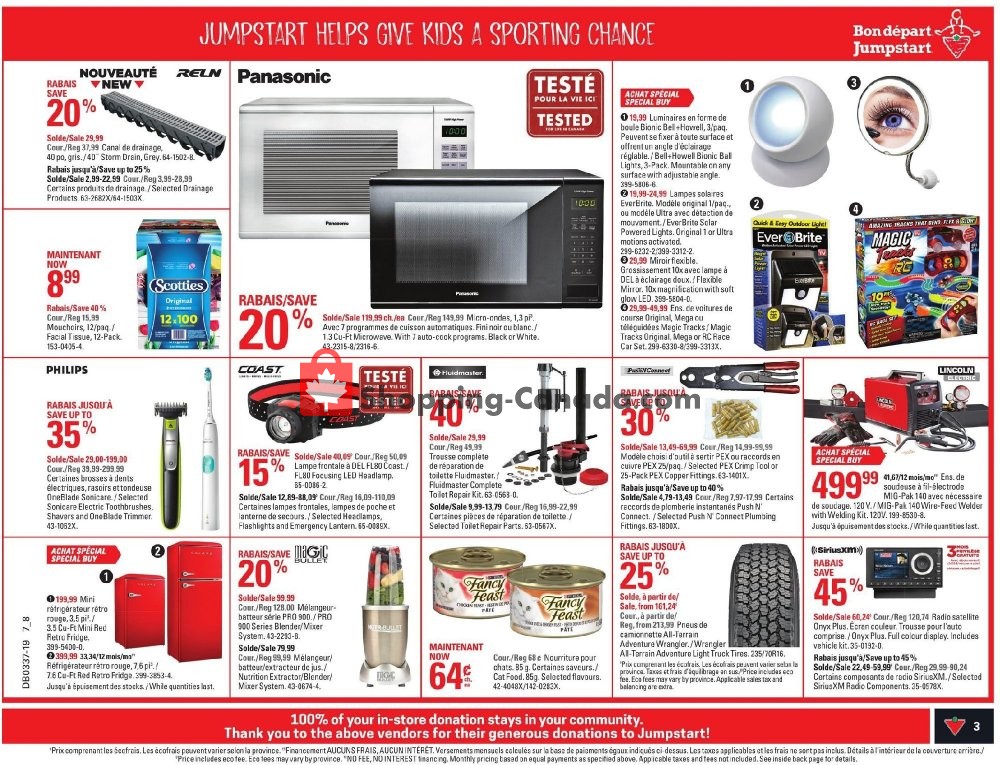 Canadian Tire flyer from Thursday September 5, 2019 to Wednesday September 11, 2019 - page 3