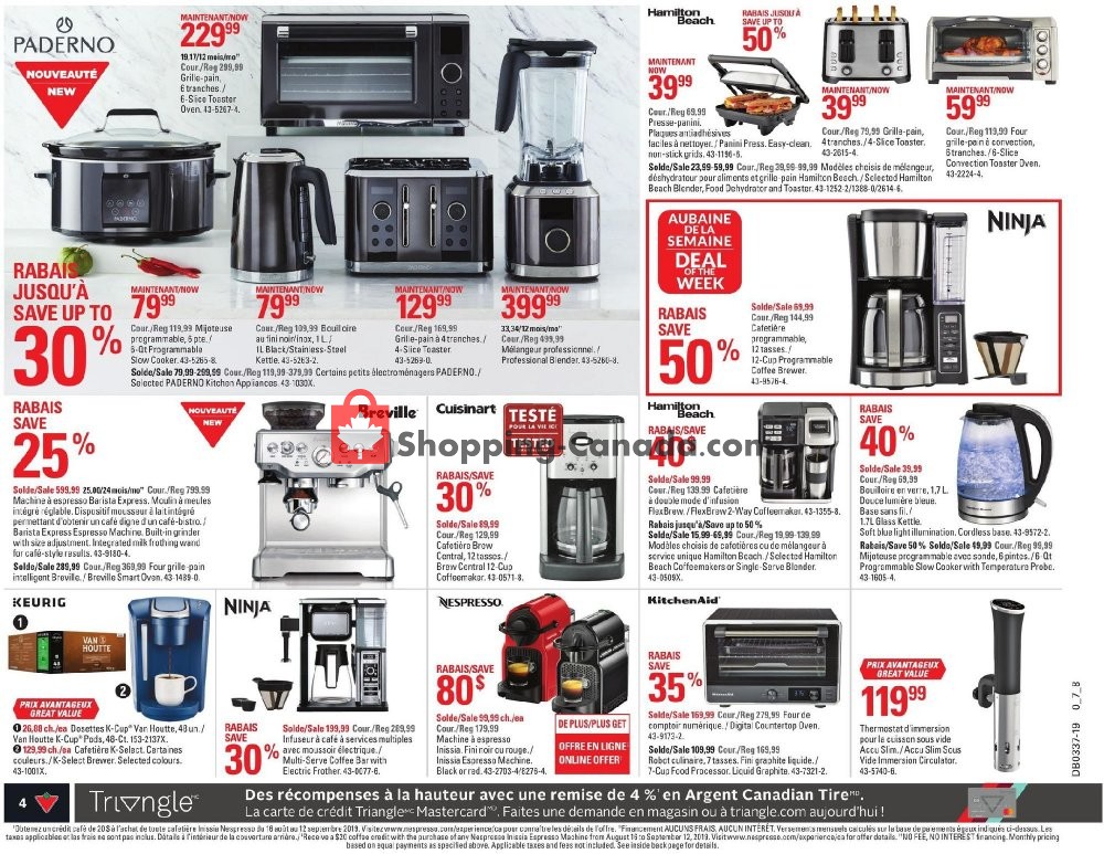 Canadian Tire flyer from Thursday September 5, 2019 to Wednesday September 11, 2019 - page 4