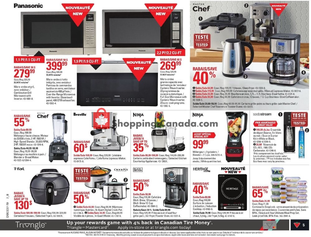 Canadian Tire flyer from Thursday September 5, 2019 to Wednesday September 11, 2019 - page 5