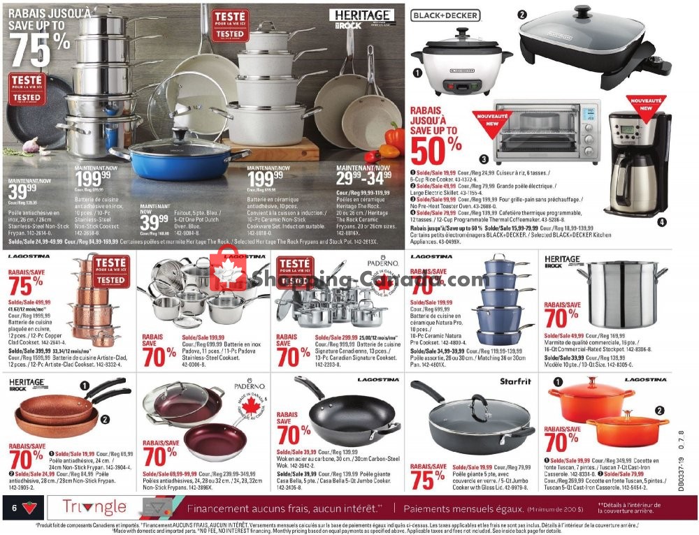 Canadian Tire flyer from Thursday September 5, 2019 to Wednesday September 11, 2019 - page 6