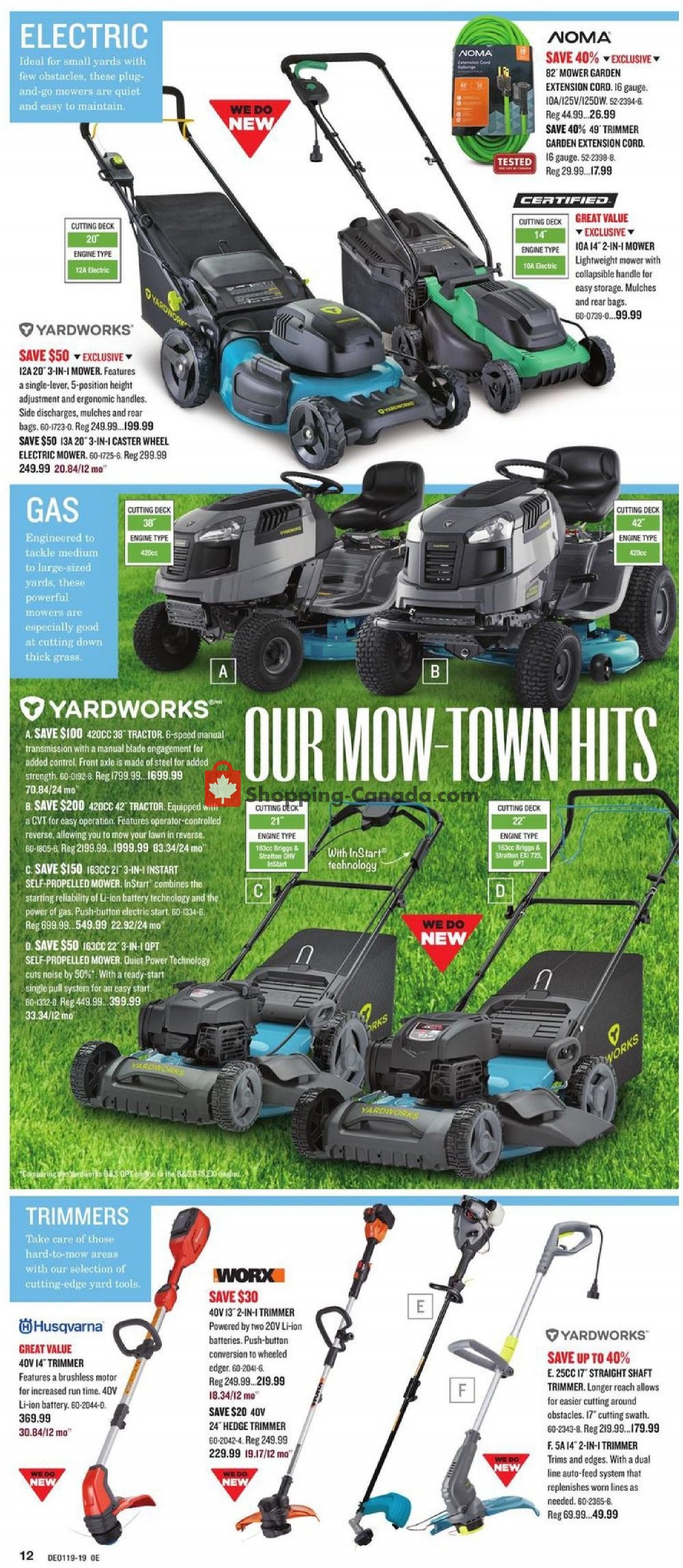 Canadian Tire flyer from Friday May 3, 2019 to Thursday May 23, 2019 - page 12
