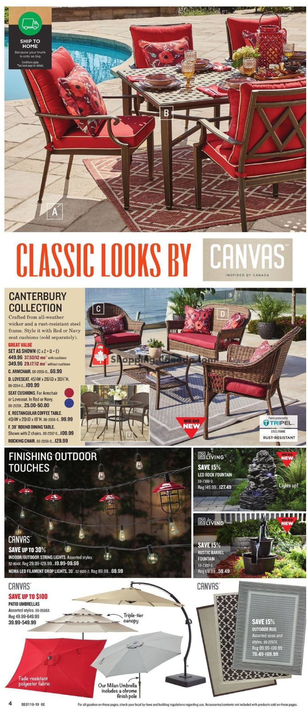 Canadian Tire flyer from Friday May 3, 2019 to Thursday May 23, 2019 - page 4