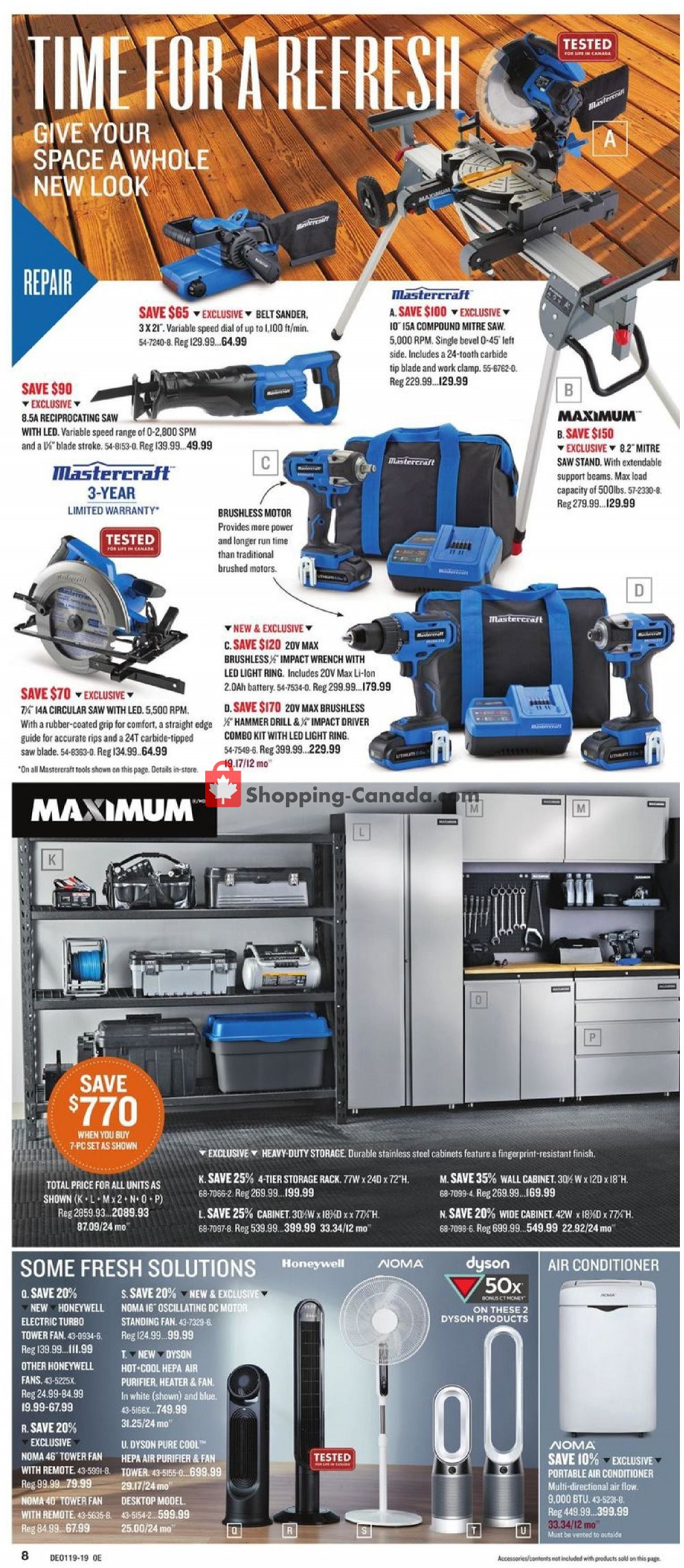 Canadian Tire flyer from Friday May 3, 2019 to Thursday May 23, 2019 - page 8