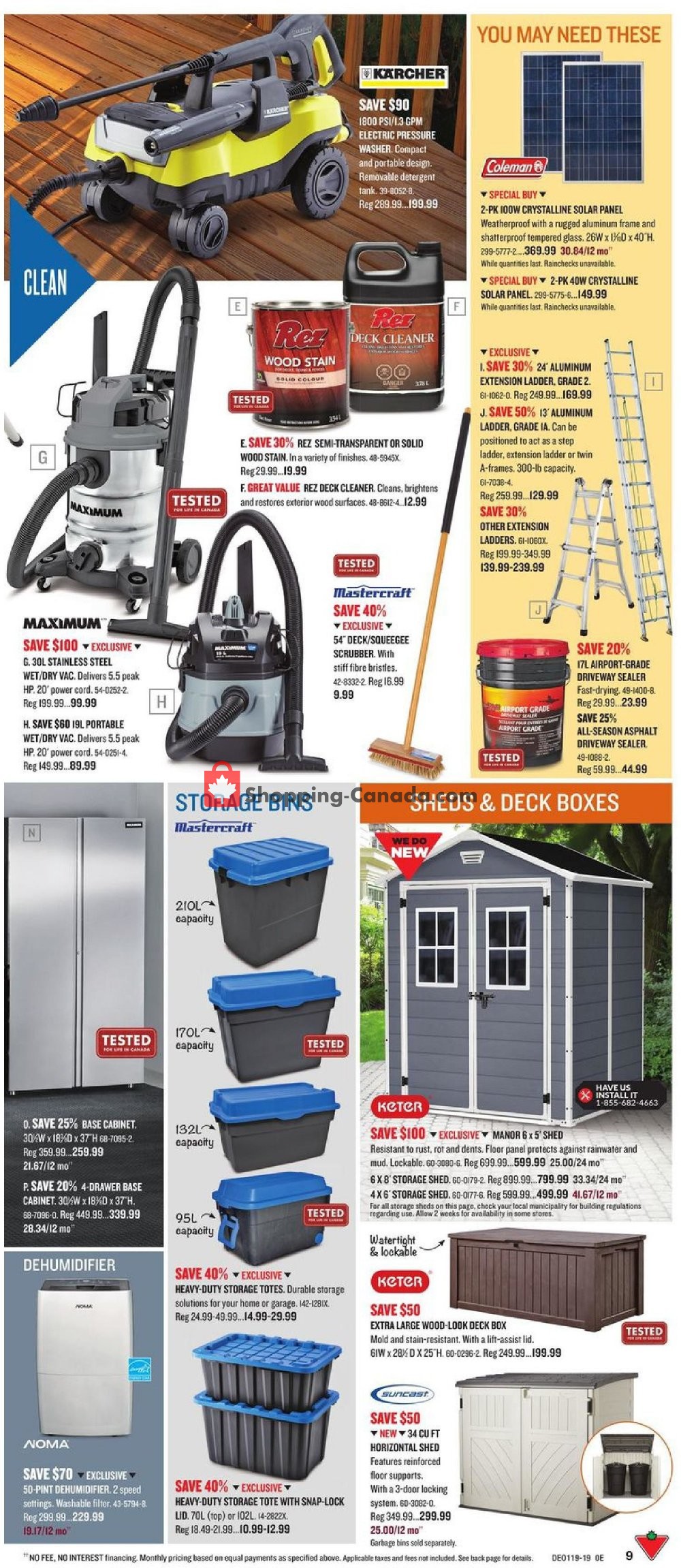Canadian Tire flyer from Friday May 3, 2019 to Thursday May 23, 2019 - page 9