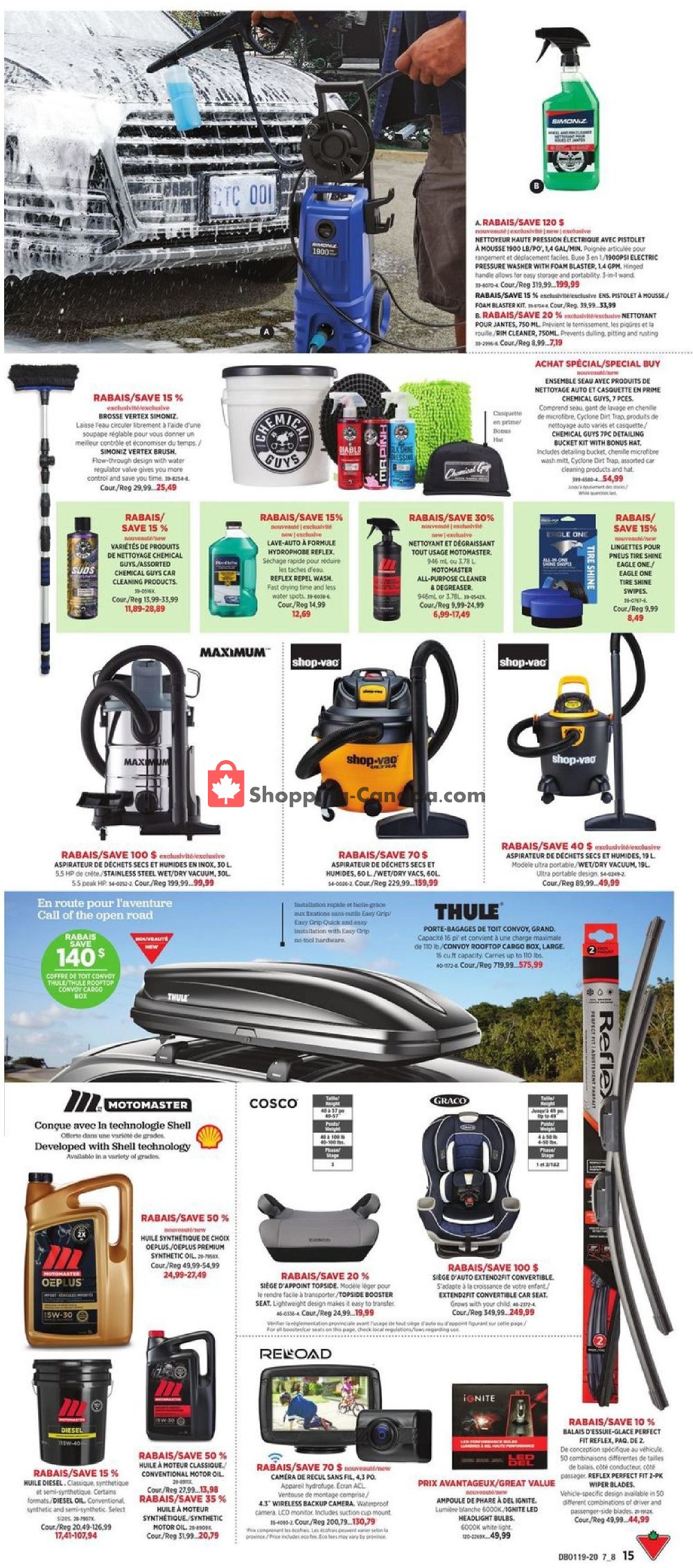 Canadian Tire flyer from Friday May 1, 2020 to Thursday May 21, 2020 - page 15