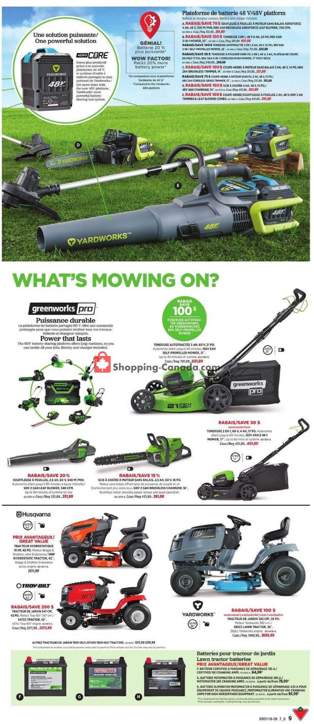 Canadian Tire flyer from Friday May 1, 2020 to Thursday May 21, 2020 - page 9