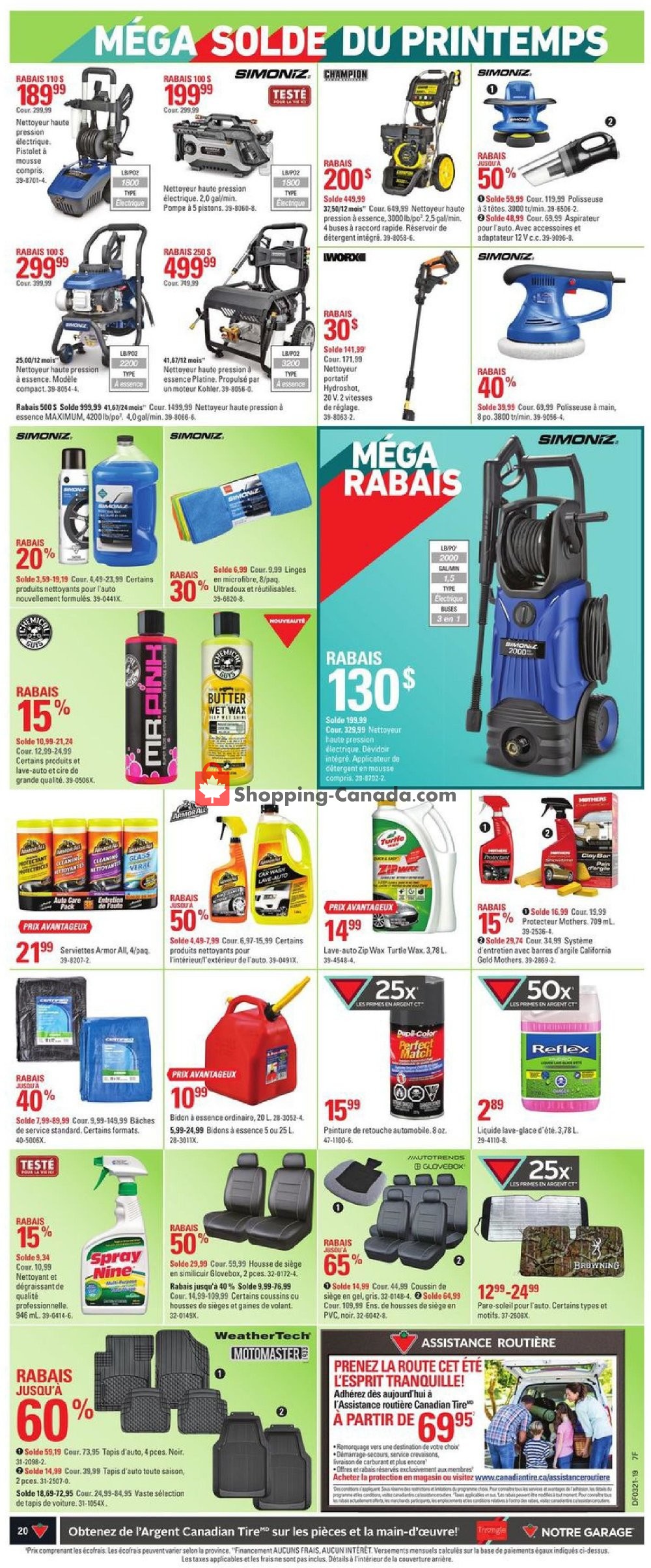 Canadian Tire flyer from Thursday May 16, 2019 to Wednesday May 22, 2019 - page 22