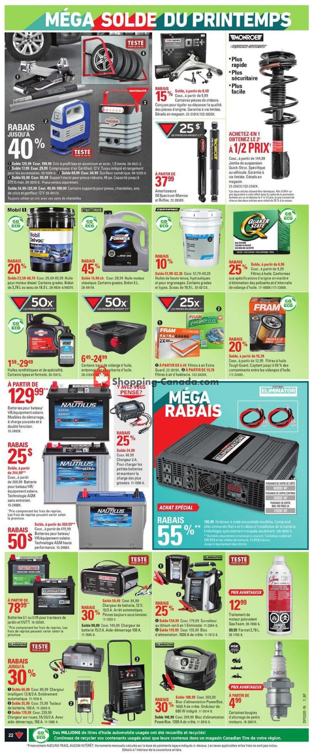 Canadian Tire flyer from Thursday May 9, 2019 to Wednesday May 15, 2019 - page 24