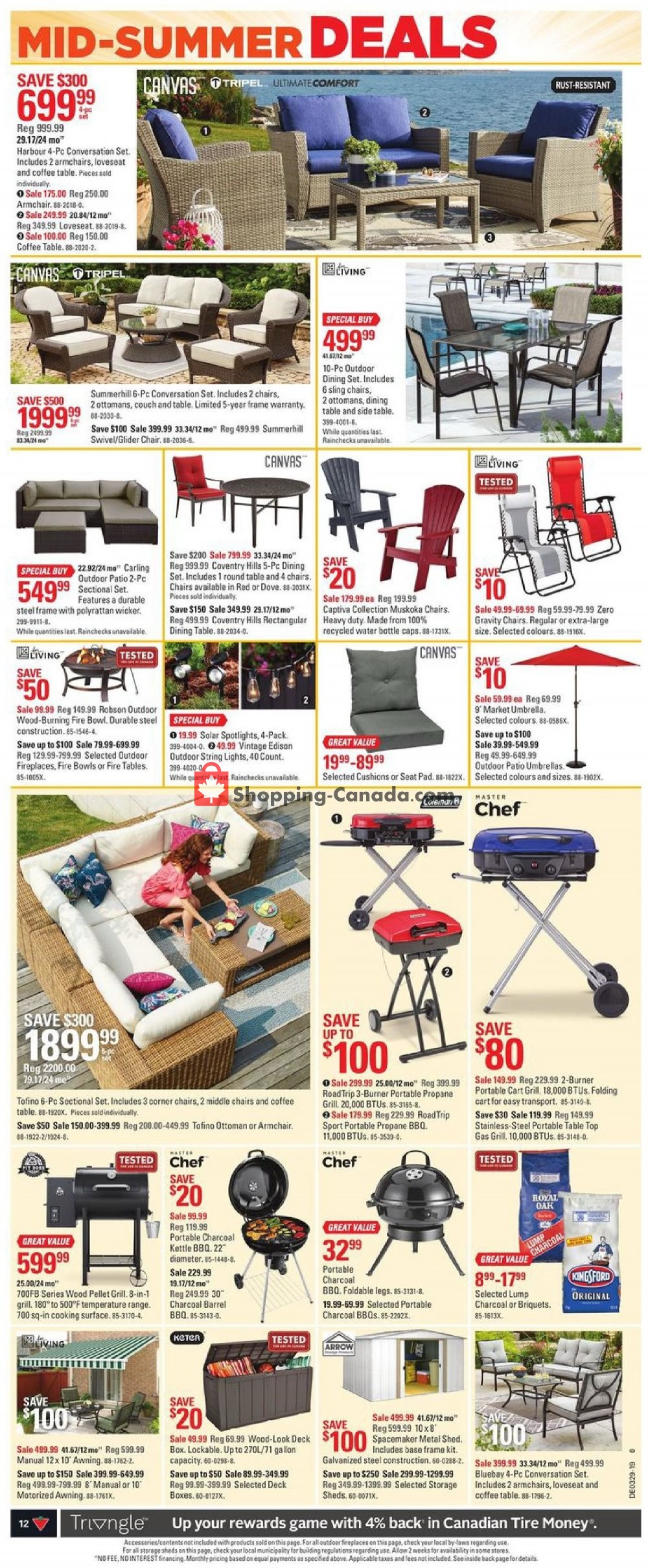 Canadian Tire flyer from Friday July 12, 2019 to Thursday July 18, 2019 - page 12