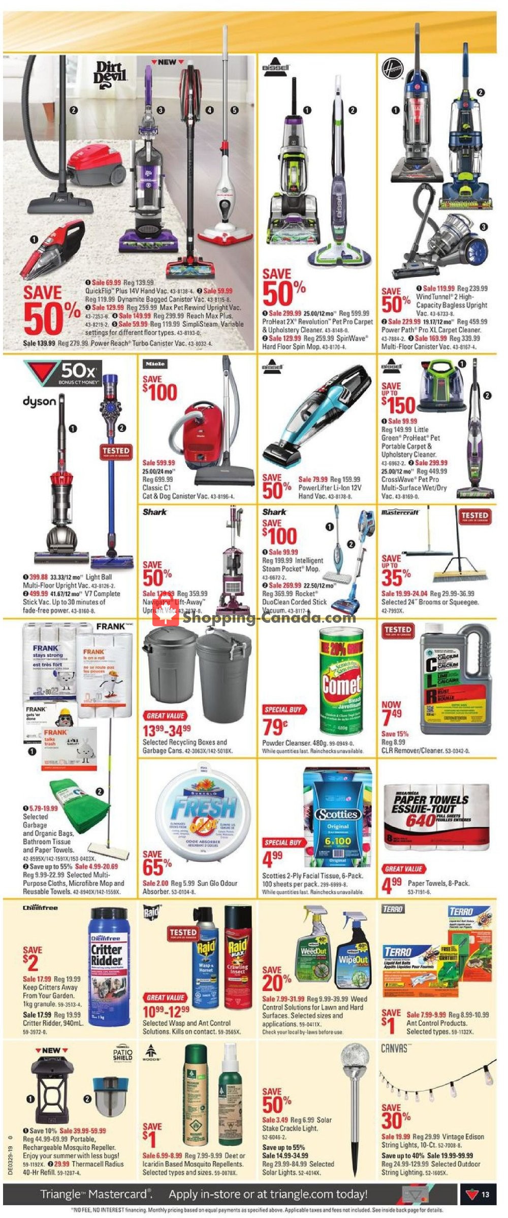 Canadian Tire flyer from Friday July 12, 2019 to Thursday July 18, 2019 - page 13