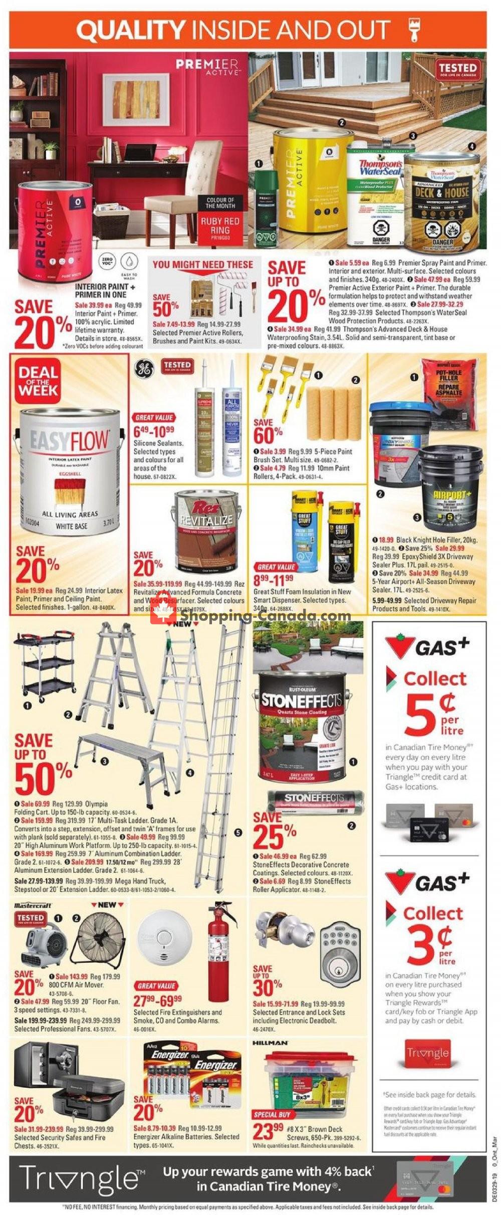 Canadian Tire flyer from Friday July 12, 2019 to Thursday July 18, 2019 - page 20