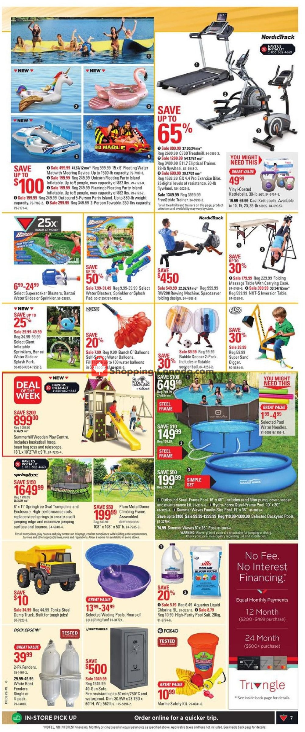 Canadian Tire flyer from Friday July 12, 2019 to Thursday July 18, 2019 - page 7