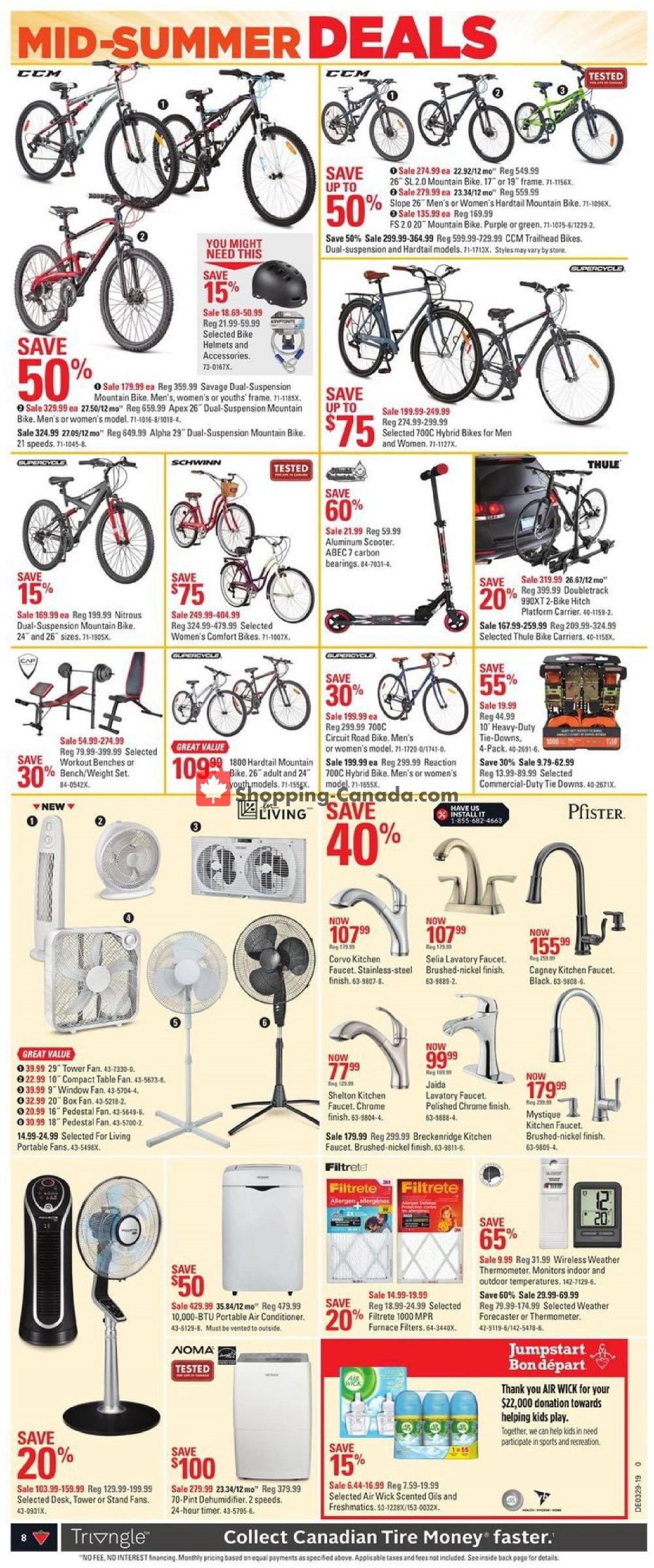 Canadian Tire flyer from Friday July 12, 2019 to Thursday July 18, 2019 - page 8