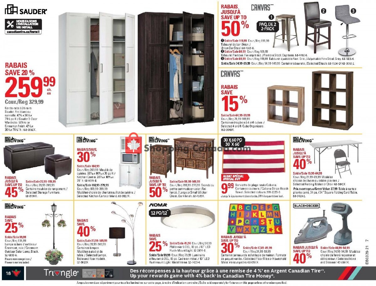 Canadian Tire flyer from Thursday July 15, 2021 to Wednesday July 21, 2021 - page 15