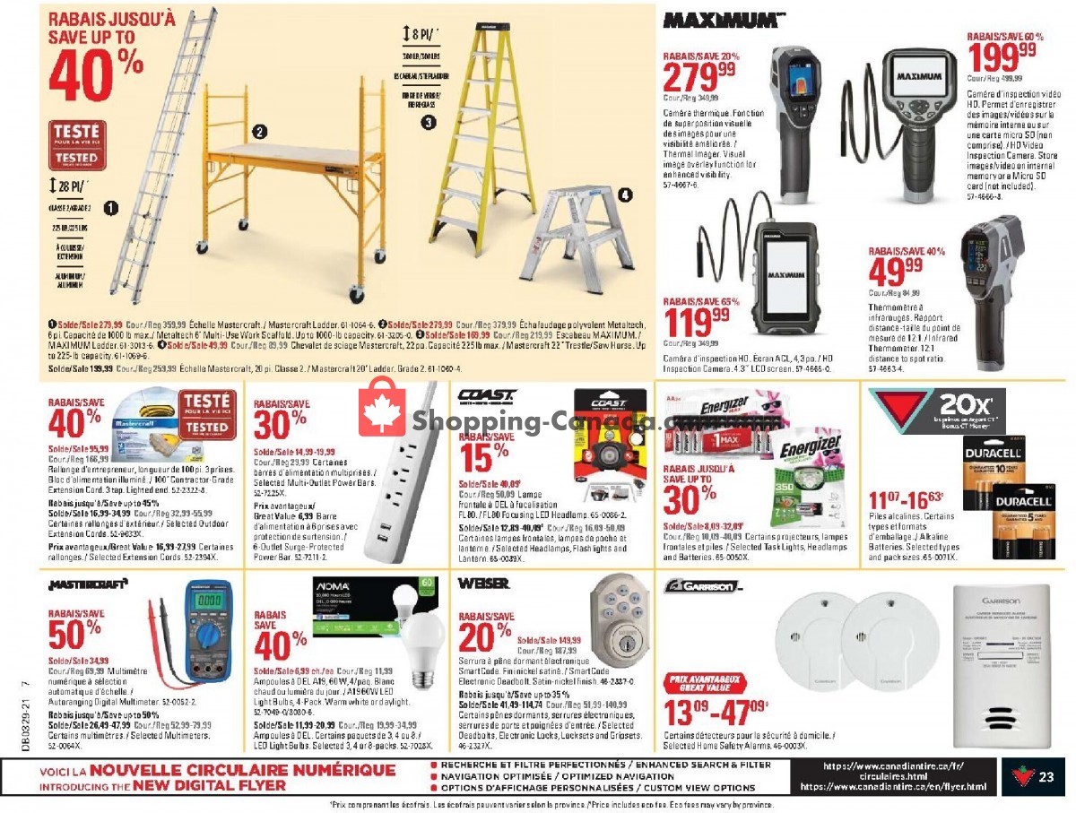 Canadian Tire flyer from Thursday July 15, 2021 to Wednesday July 21, 2021 - page 22