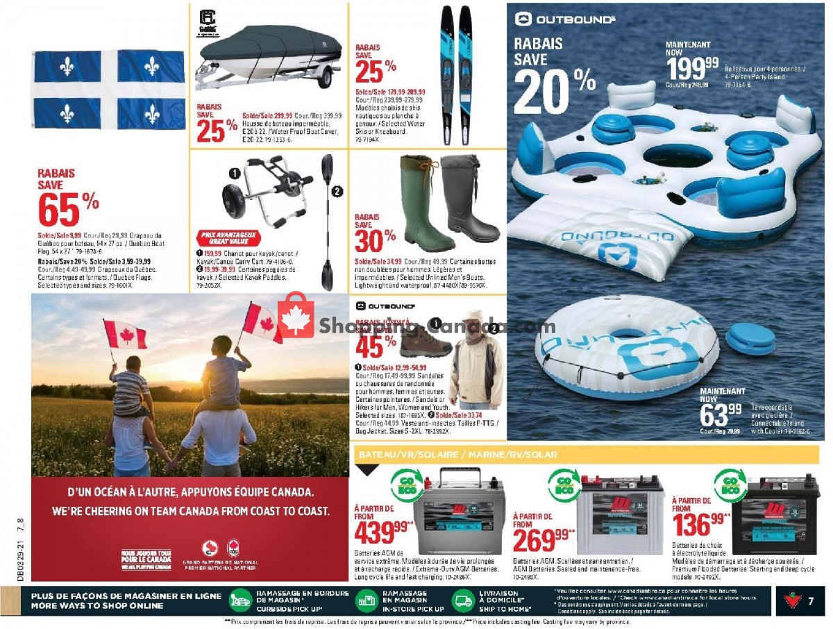 Canadian Tire flyer from Thursday July 15, 2021 to Wednesday July 21, 2021 - page 6