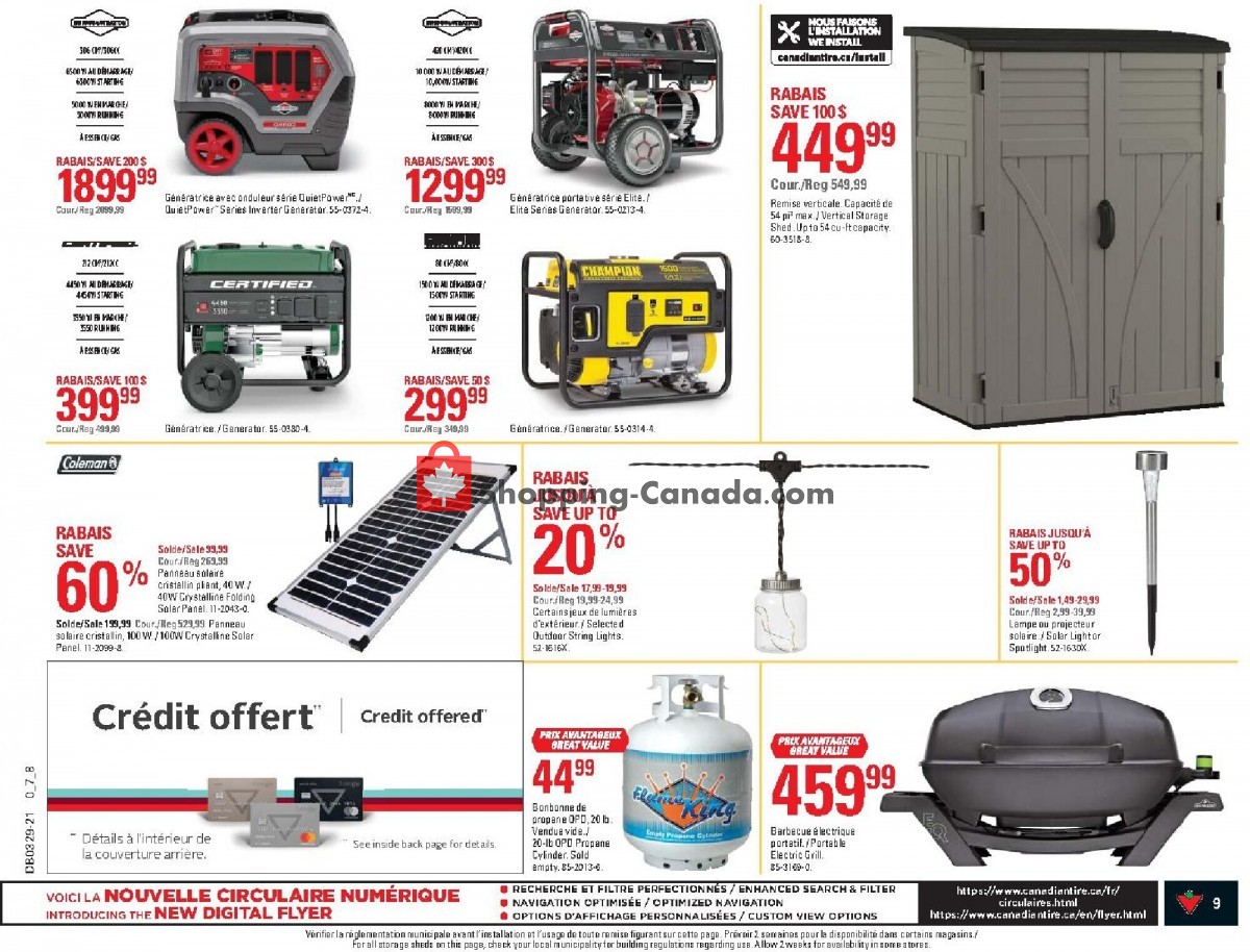 Canadian Tire flyer from Thursday July 15, 2021 to Wednesday July 21, 2021 - page 8